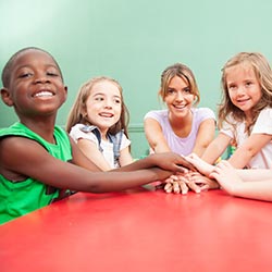 image of happy kids